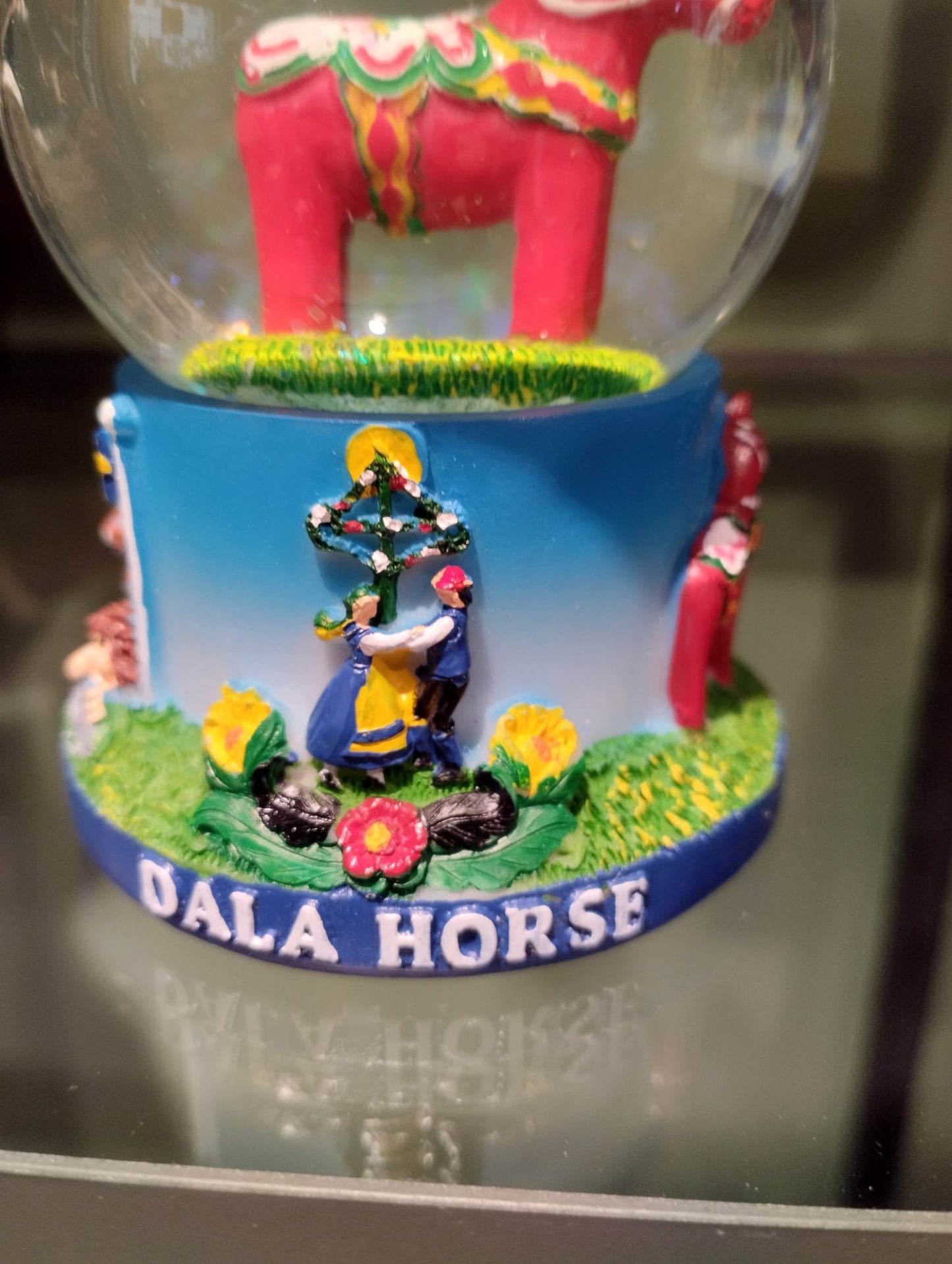 Vattenglob Dalahäst - 6,5cm