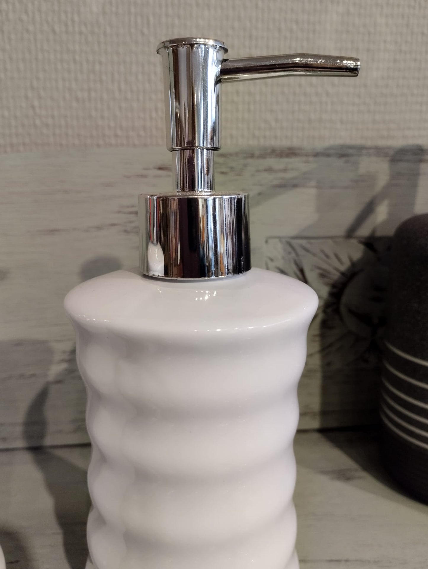 Tvåldispenser Vit - Tvålpump
