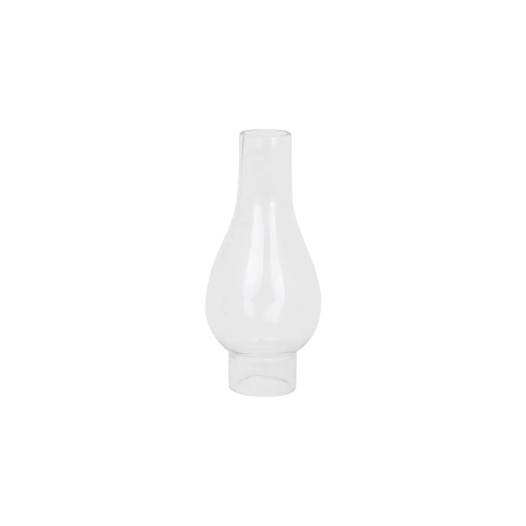 Brännarerör / Glasrör i härdat glas. För fotogenlampor där brännarröret har ett fäste på Ø 3,2 cm. Den bredaste delen på glaset är Ø 5,5 cm. Brännareröret är tillverkat av 50-60% återvunnet glas. Material: Glas Färg: Transparent Storlek: Ø 3,2 (fot) x H 12 cm