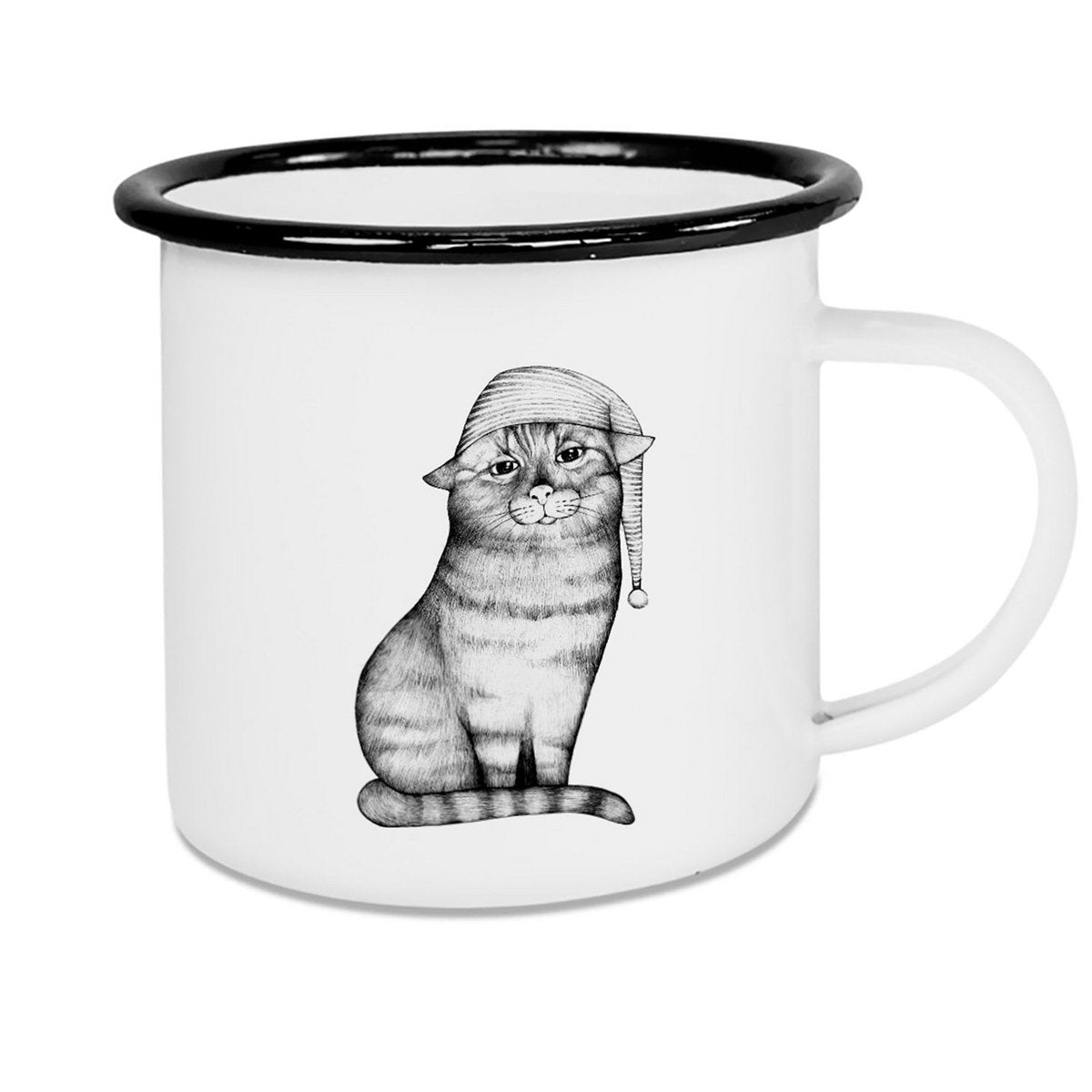 Emaljekrus med motiver - forskellige designs