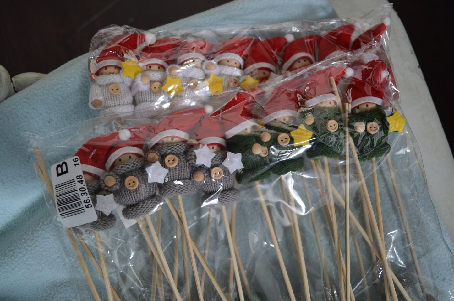 Strik "Julebarn" - juledekoration