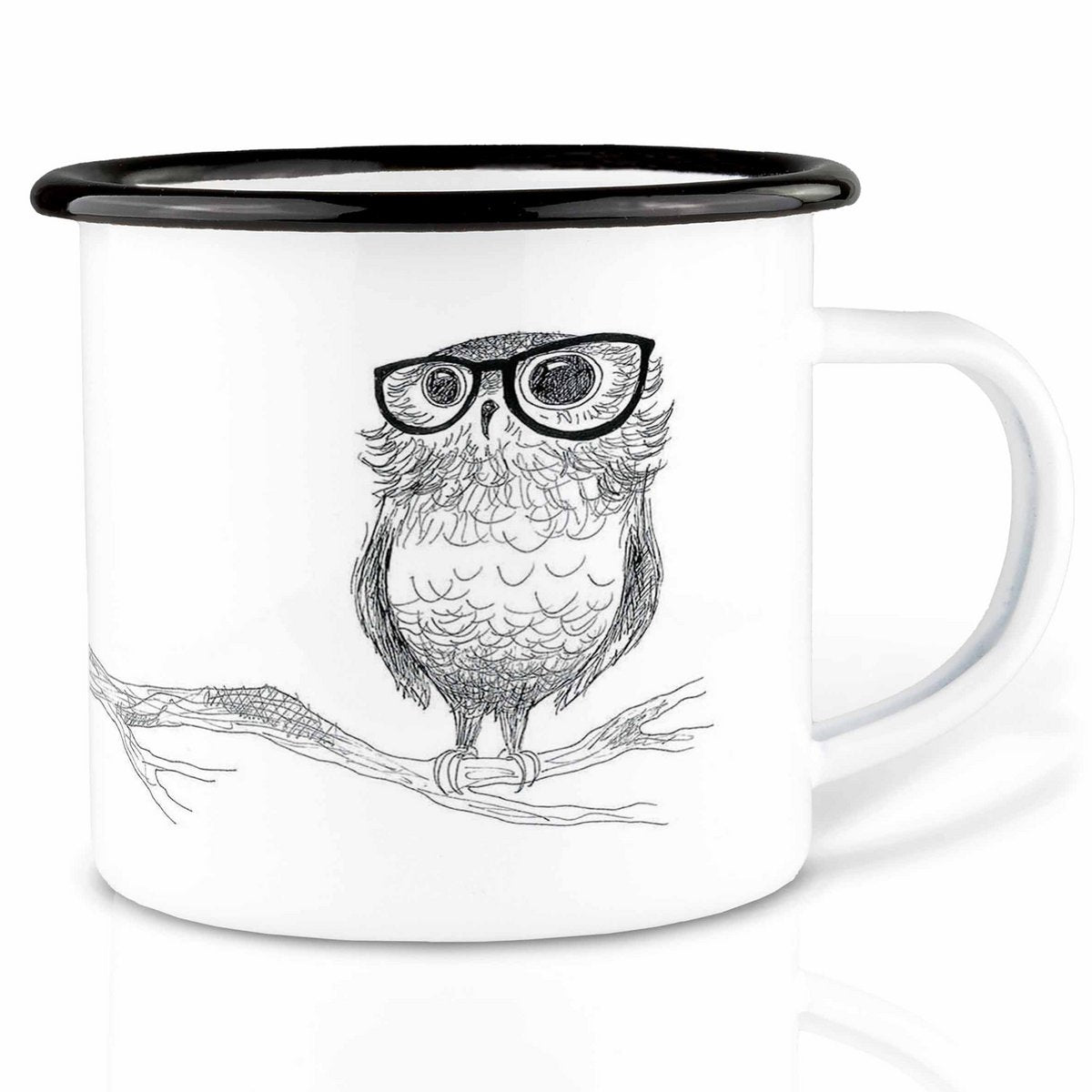 Emaljekrus med motiver - forskellige designs