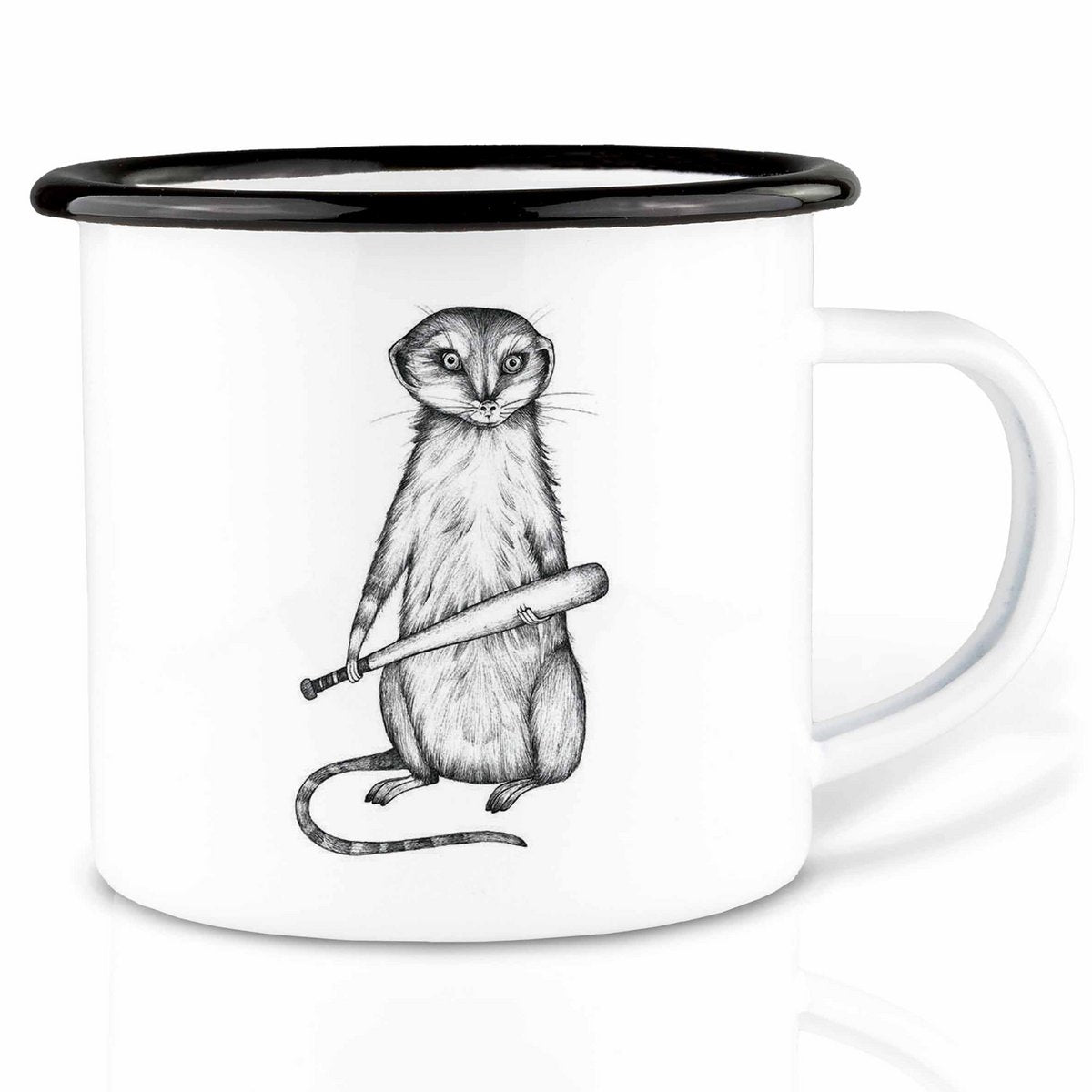Emaljekrus med motiver - forskellige designs