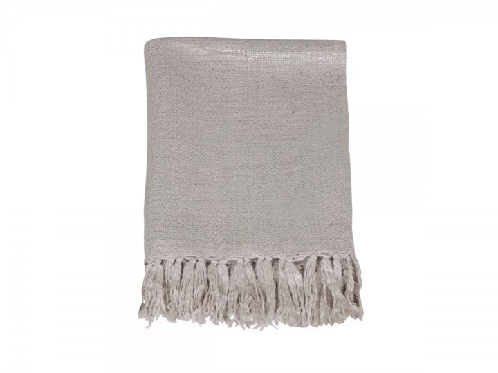 Pläd med champagnevävning - Ord.Pris 319:-