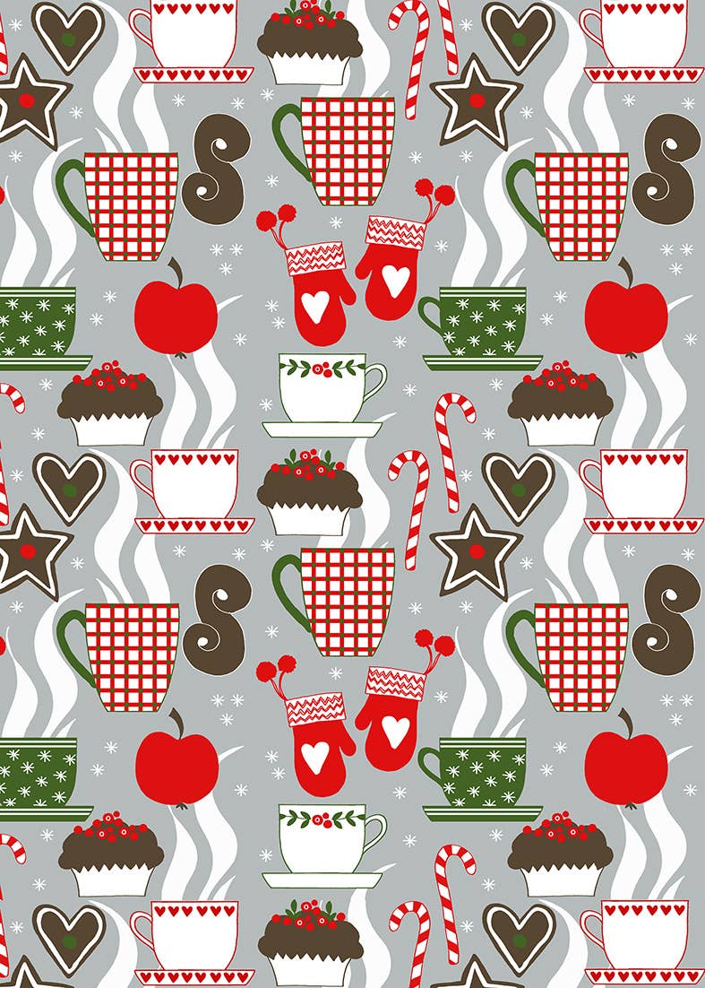 Kökshandduk Varm Choklad - 100 % bomull