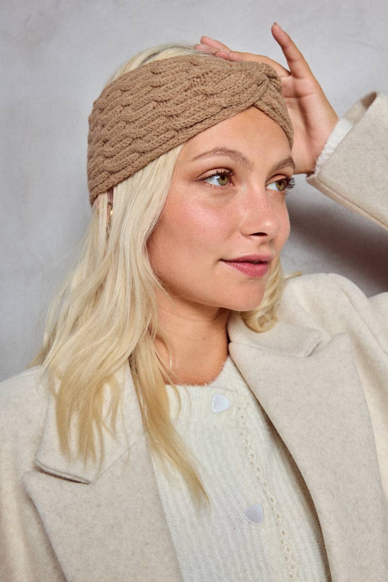 Ullpannband: Beige - 30% Ull