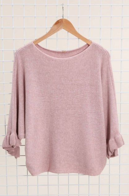 Kashmir Tröja för dam: Rosa