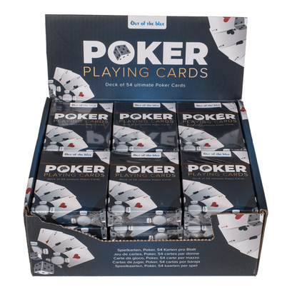 Spelkort, Poker, 54 kort per lek