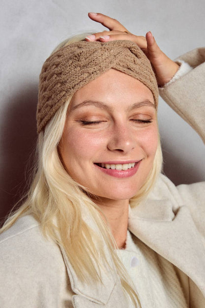 Ullpannband: Beige - 30% Ull