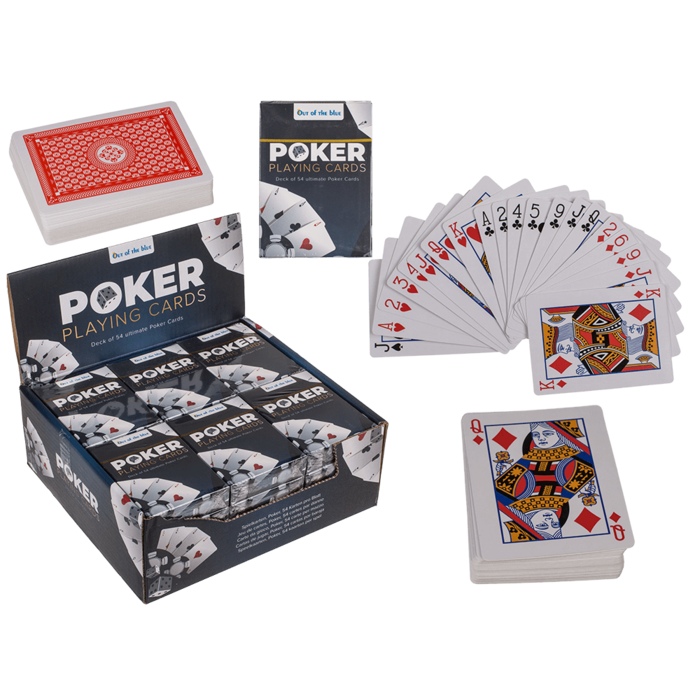 Spelkort, Poker, 54 kort per lek