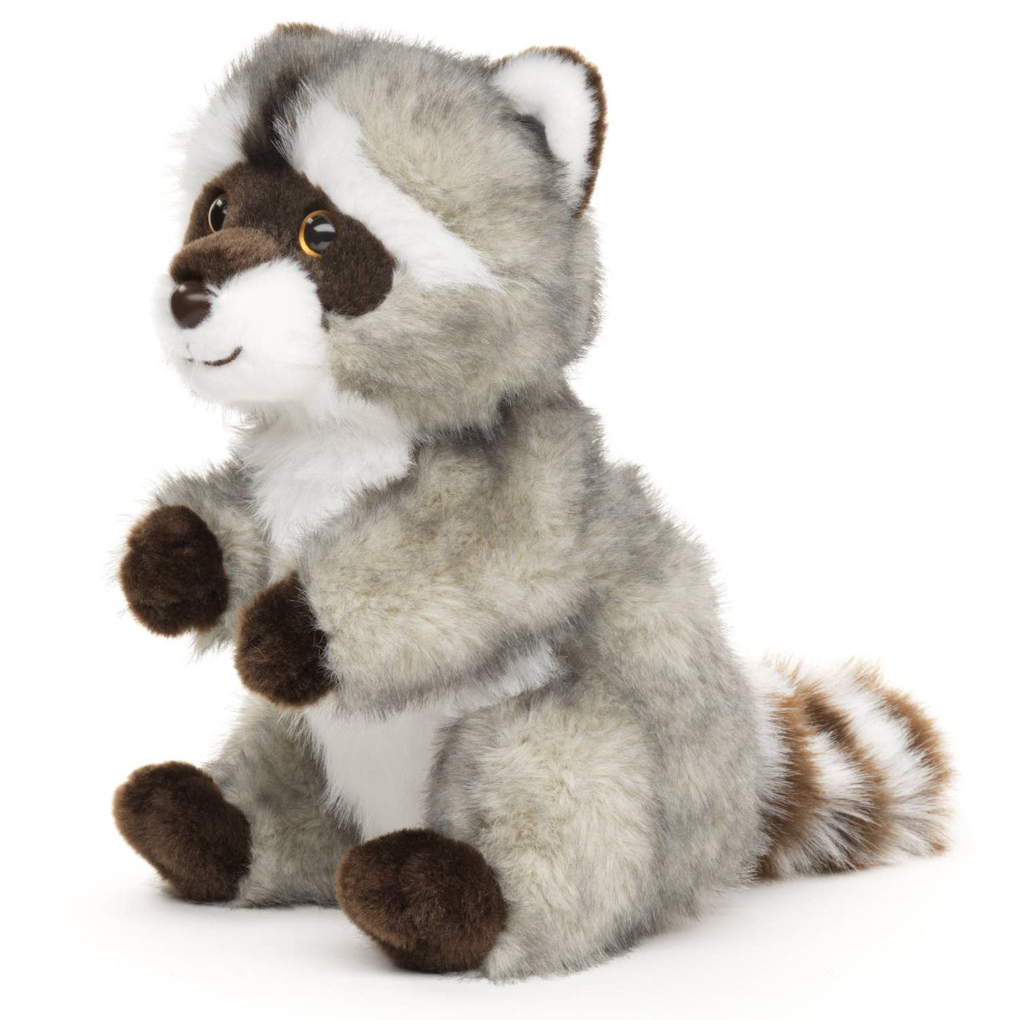 Tvättbjörn, sittande - 21 cm (höjd) - Plyschdjur
