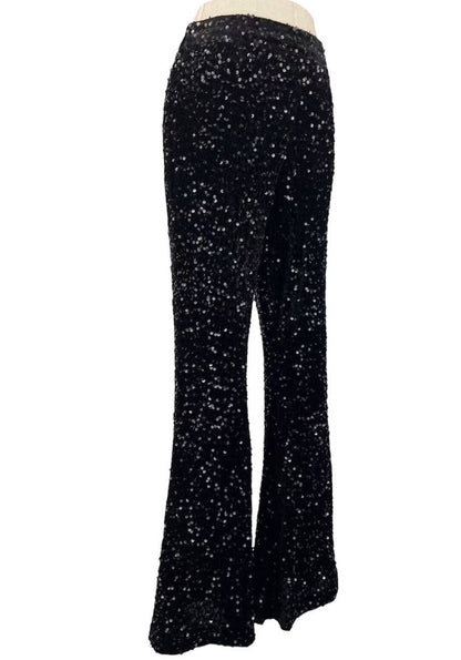 Paillettbyxor – Svart & Festliga