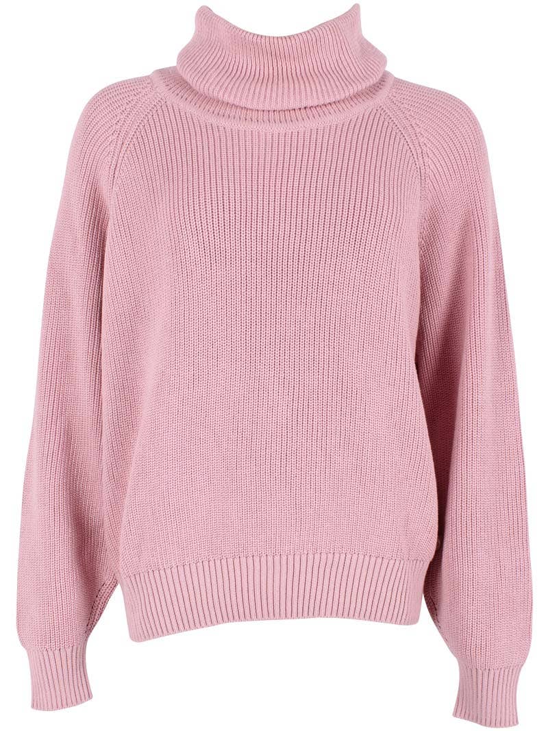 Danecountry Bomullspolo Tröja Kall Rosa