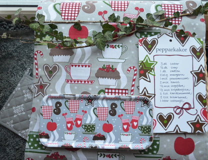 Kökshandduk Varm Choklad - 100 % bomull