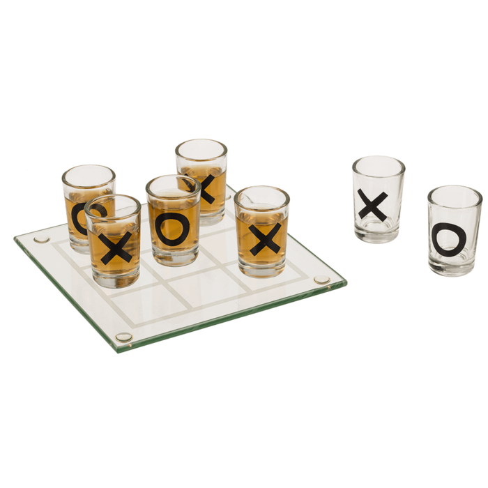 Drickspel (Tre i Rad) Tic Tac Toe