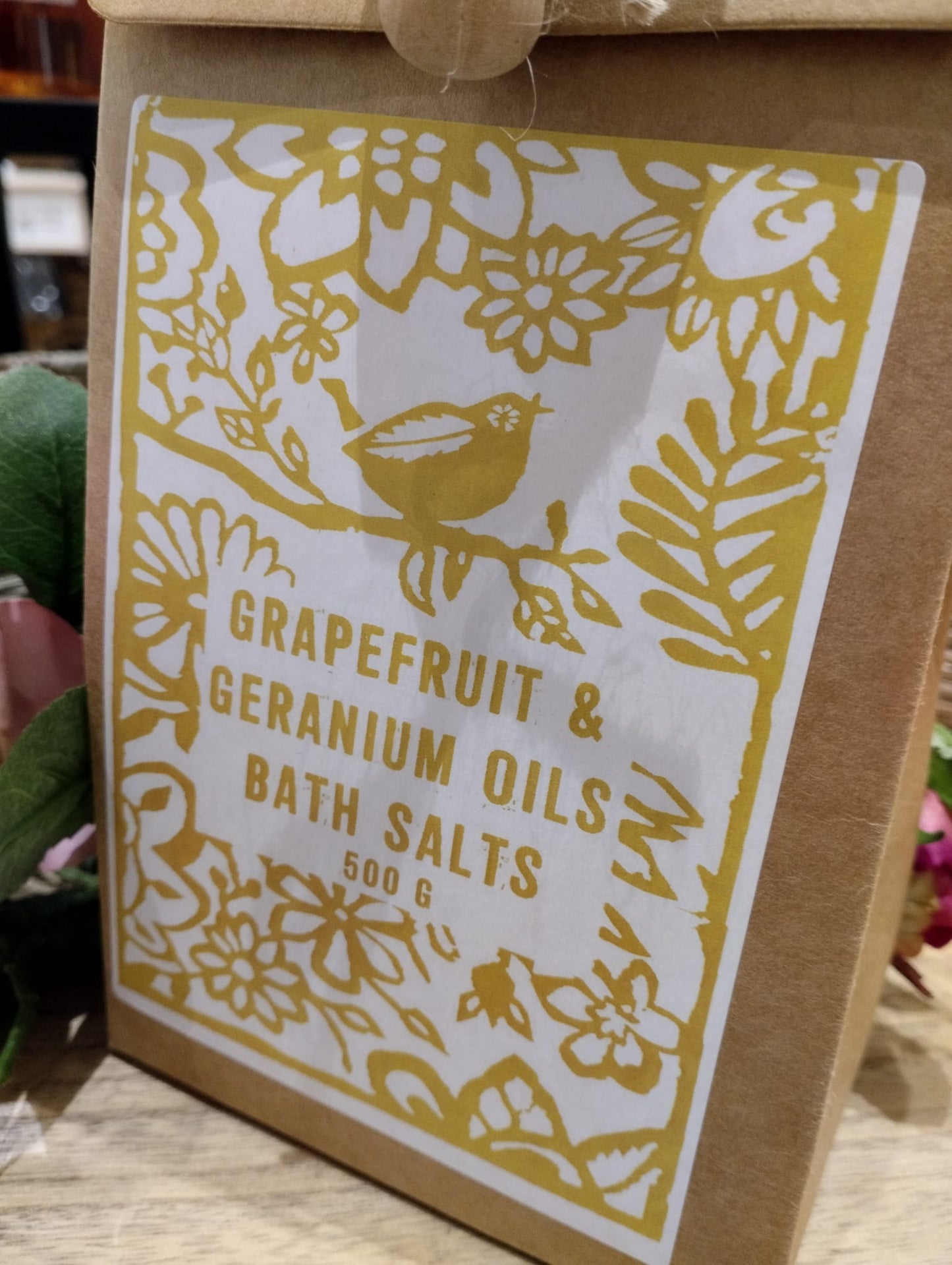 Badsalt - Grapefruit och Pelargon Oils - 500g