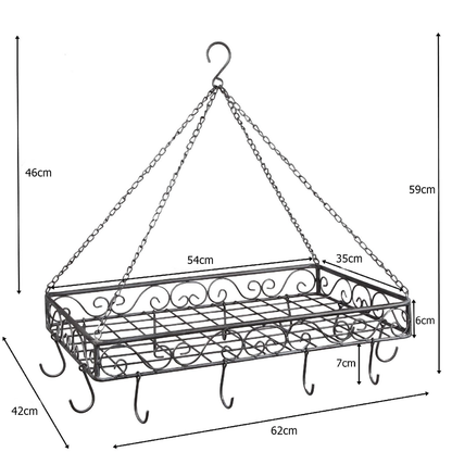 Hänghylla - Grythängare Järn - 62 cm