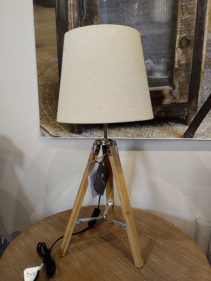 Lampskärm linnen - beige - dia 25,5cm