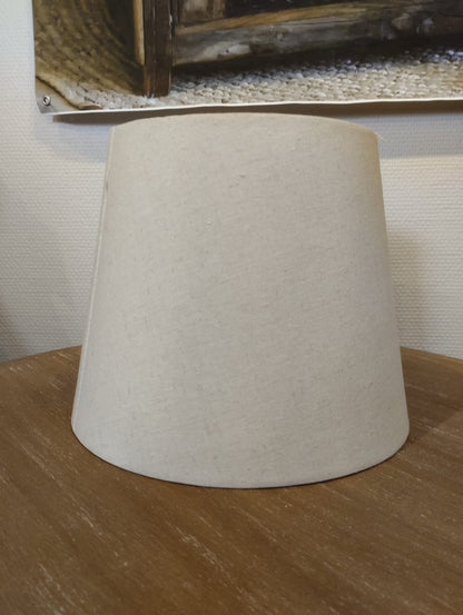 Lampskärm linnen - beige - dia 25,5cm