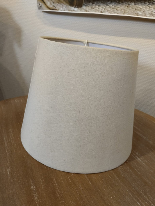 Lampskärm linnen - beige - dia 25,5cm