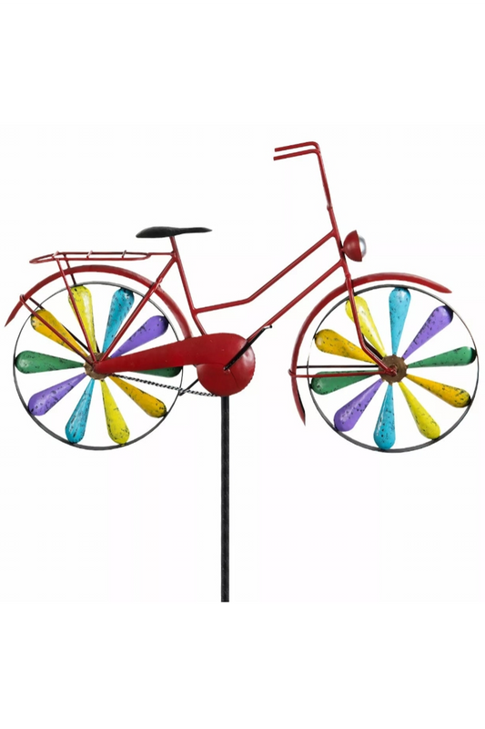 Vindsnurra / Trädgårdsstick Cykel