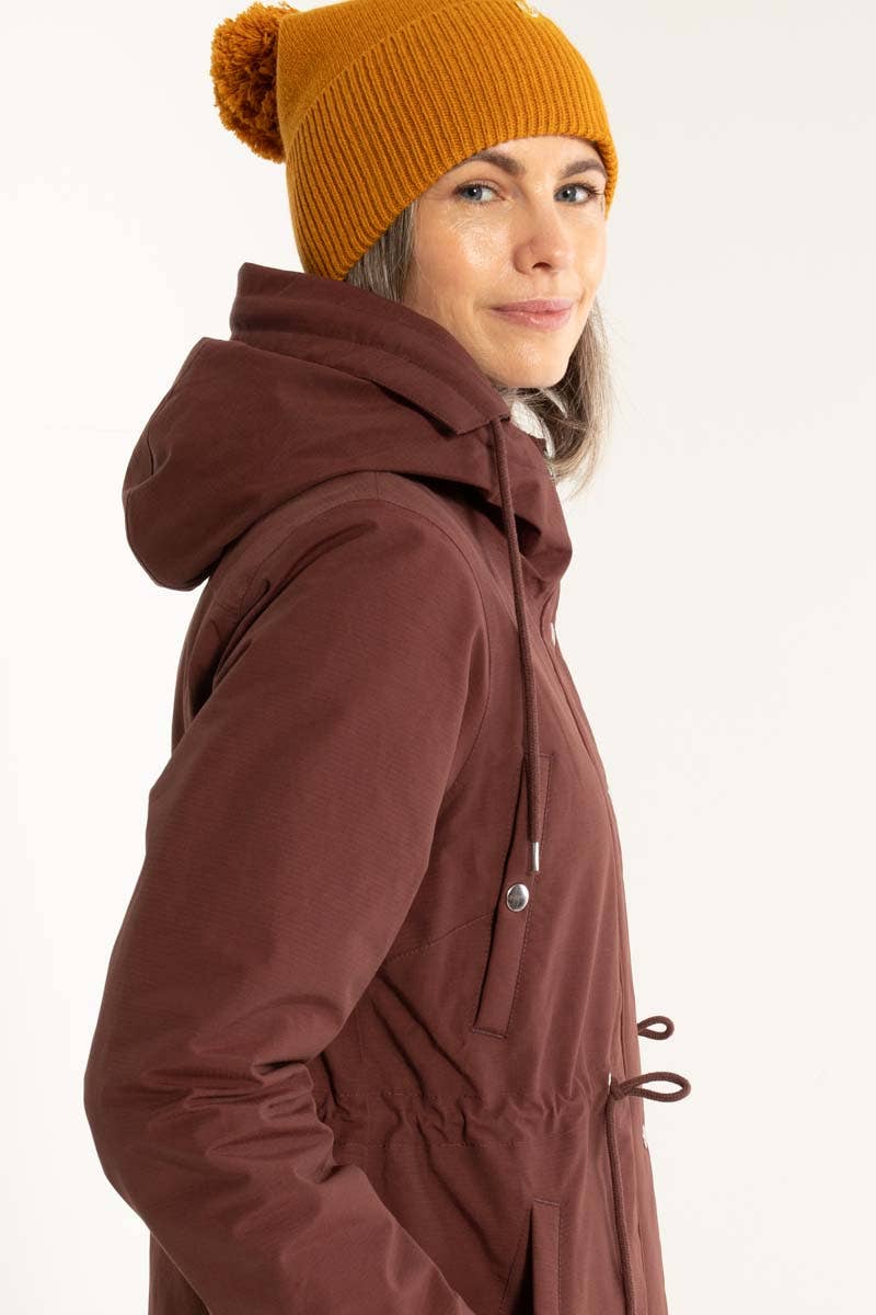 Danenora Vinterparka Deep Bordeaux
