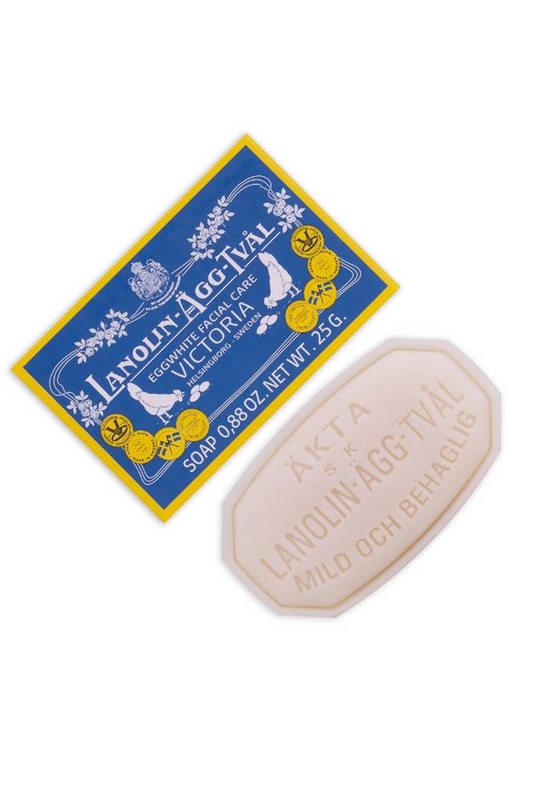 Lanolin Äggtvål 3x 25g - Victoria Tvål Helsingborg