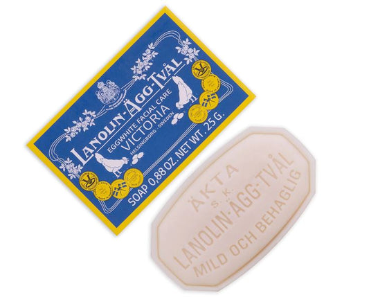 Lanolin Äggtvål 3x 25g - Victoria Tvål Helsingborg