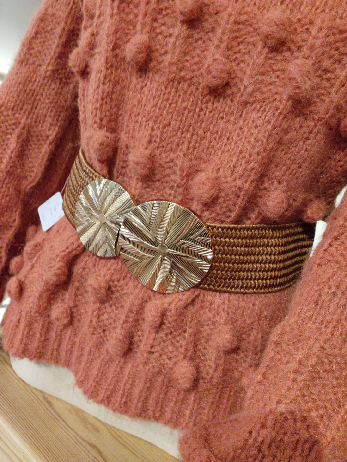 Trendigt stretchbälte - Lynn - One size med flexibel passform