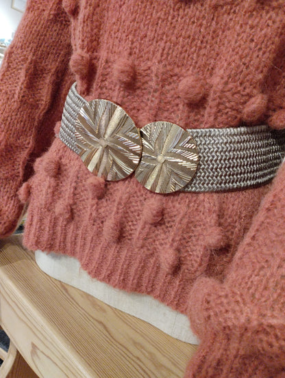 Trendigt stretchbälte - Lynn - One size med flexibel passform