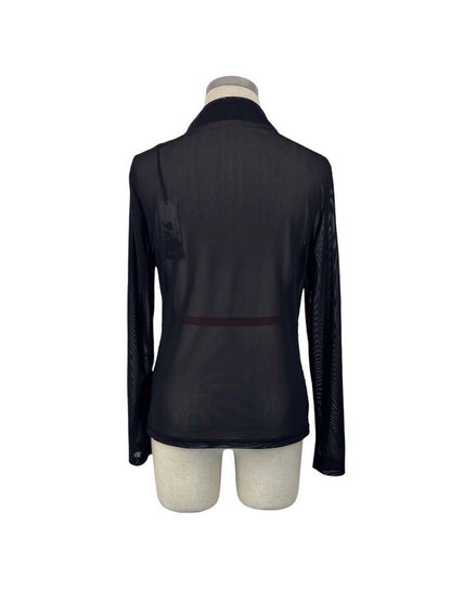 Långärmad topp med paljetter