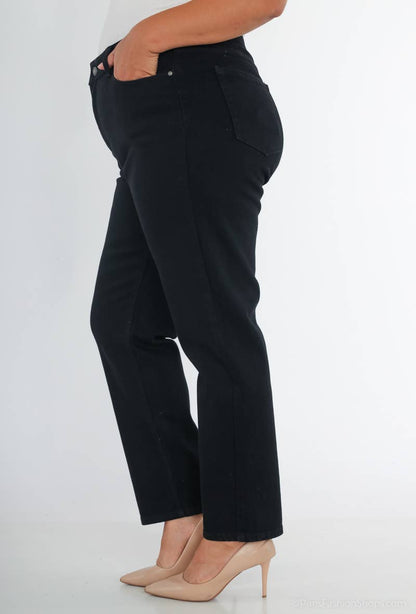 Clara Jeans (kurviga): Svart