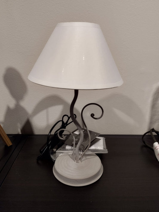 Lampfot Virvel Beige - 28cm