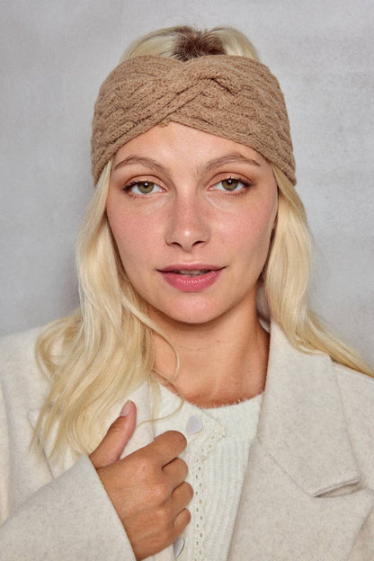 Ullpannband: Beige - 30% Ull