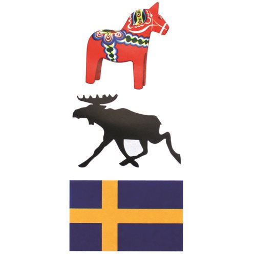 Dekal Sverige - Sticker