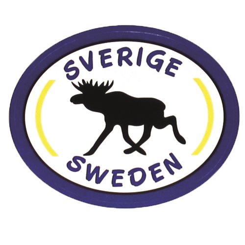 Decal Moose Sweden - Klistermærke