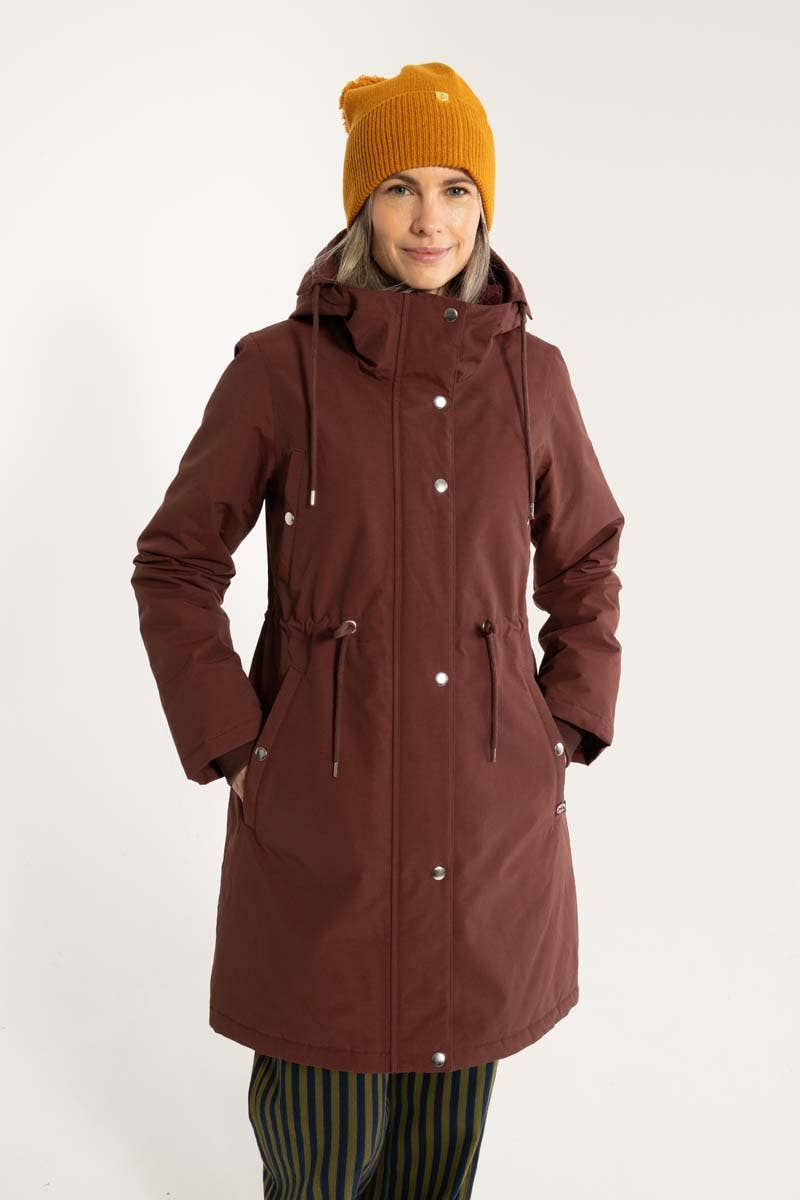 Danenora Vinterparka Deep Bordeaux