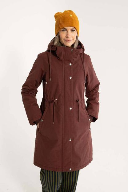 Danenora Vinterparka Deep Bordeaux