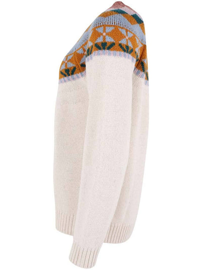 Daneglamping Ulltröja - Ljusbeige - OEKO-TEX