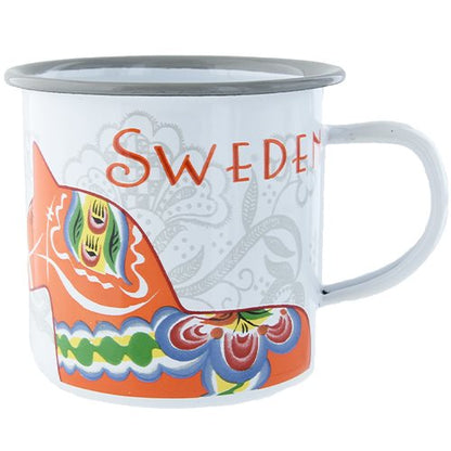 Emaljmugg - Dalahäst - Souvenir