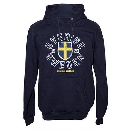 Hoodie Sweden Marinblå Vuxen