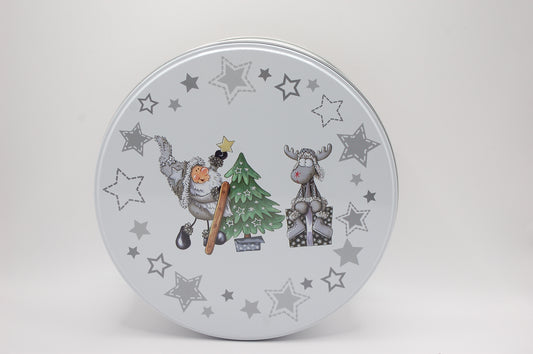 Kakburk - Tomte och Älg - Stor