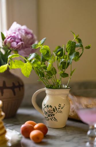 Kanna Grön Blomma Liten 0,3 Liter