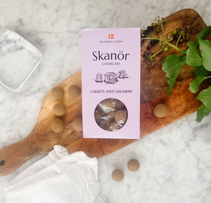 Lakrids med Salmiak - Skanör - 100 g