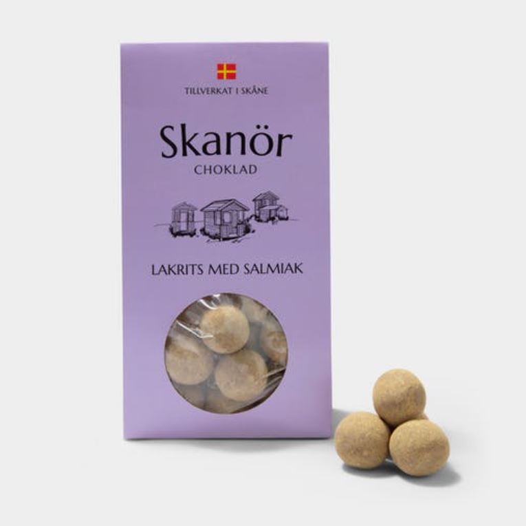 Lakrids med Salmiak - Skanör - 100 g