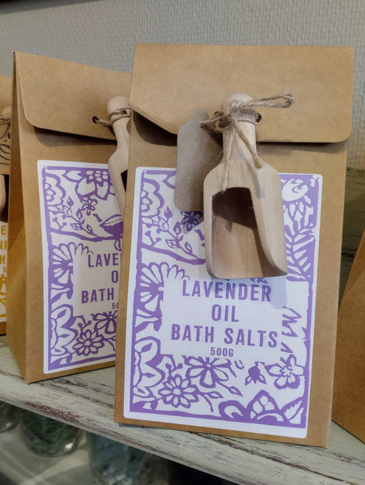 Badsalt - Lavender Oil - 500g