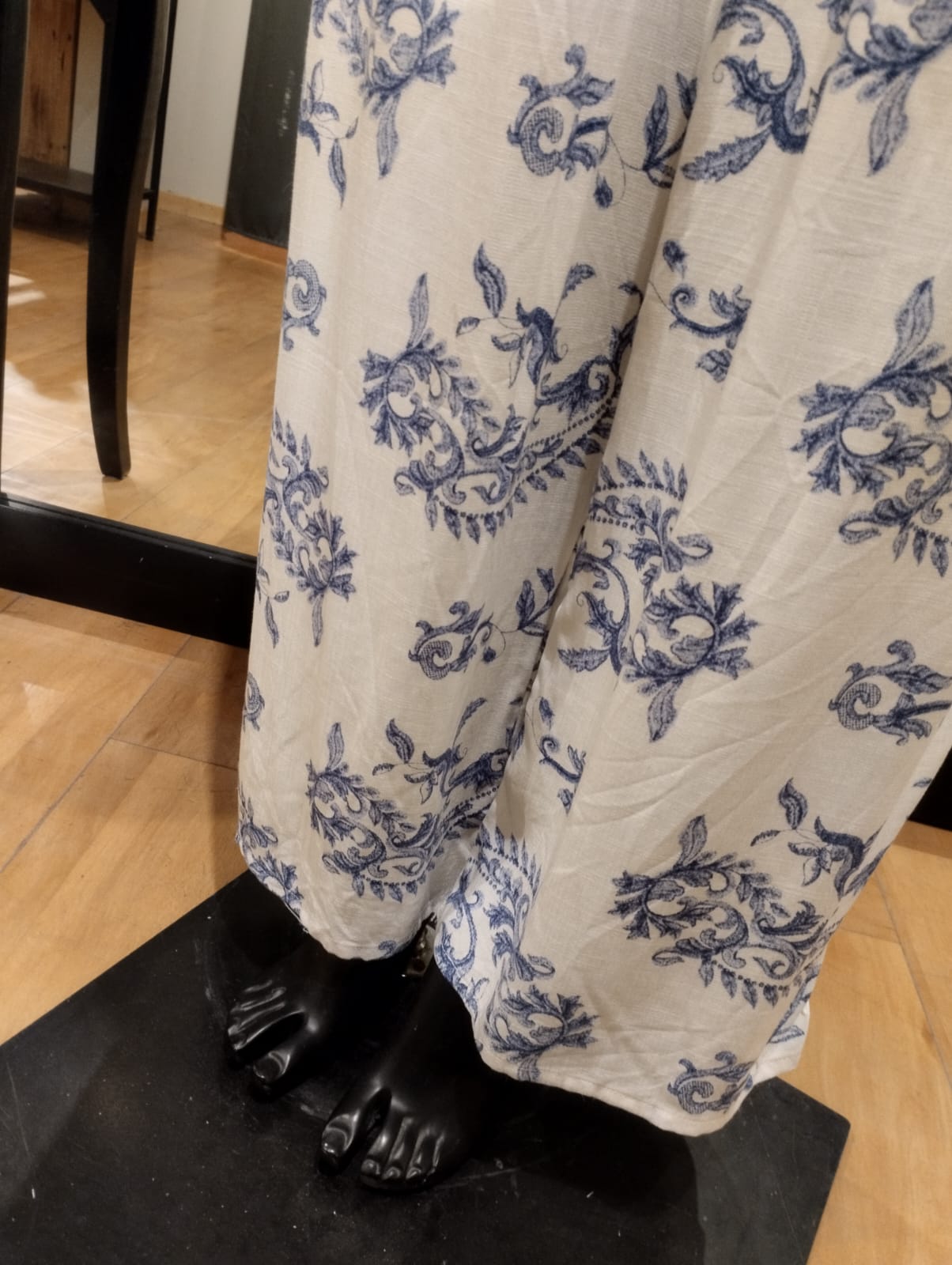 LAYLA - Geometriska byxor i stora storlekar