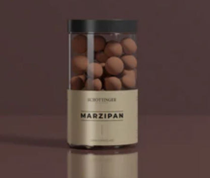 Schöttinger Marcipan - Marcipan med mørk chokolade - 150 g