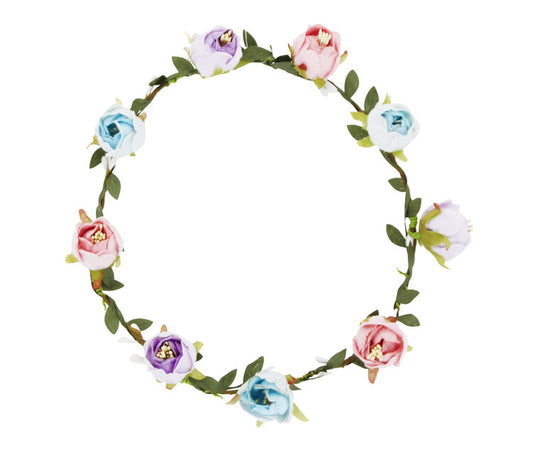 Midsommerkrans med 9 blomster - Blomsterkrans