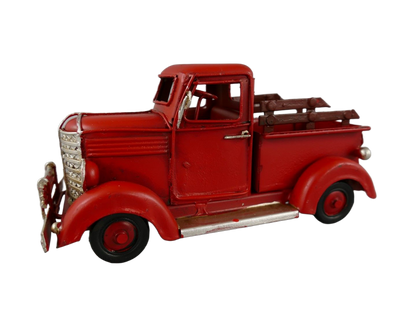 Modellbil Pickup Billy - 17 cm - Plåt - Röd